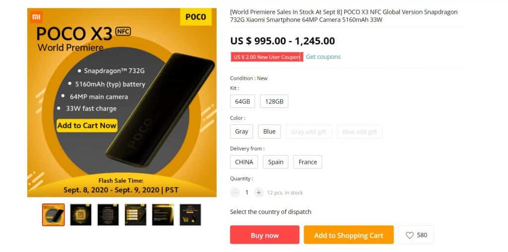 p1 POCO X3 unboxing video and price leaked way ahead of launch