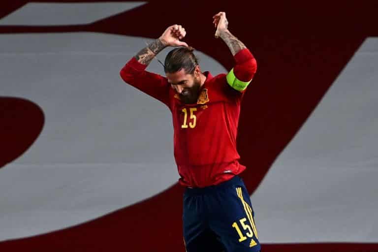 Sergio Ramos creates a new goalscoring record for Spain