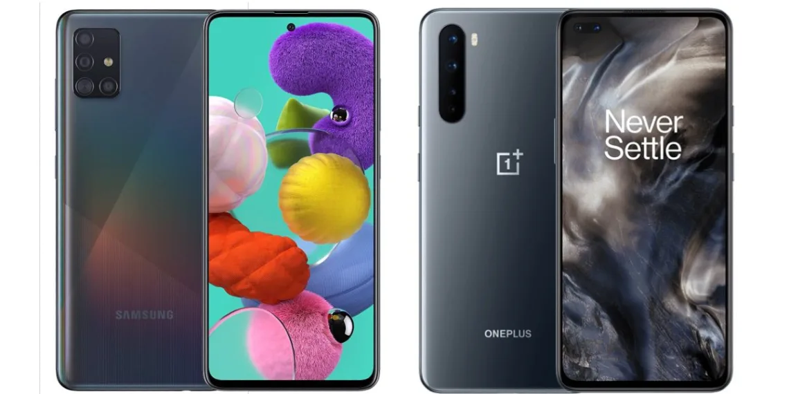 OnePlus Nord Vs Samsung Galaxy M51: Which one is the best mid-ranger under INR 25,000?