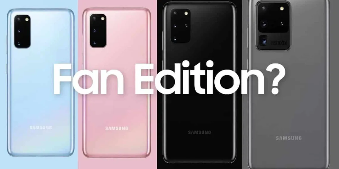 Samsung Galaxy S20 Fan Edition full specifications leaked with images