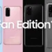 Samsung Galaxy S20 Fan Edition full specifications leaked with images