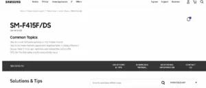 Samsung Galaxy F41 official support page goes live in India