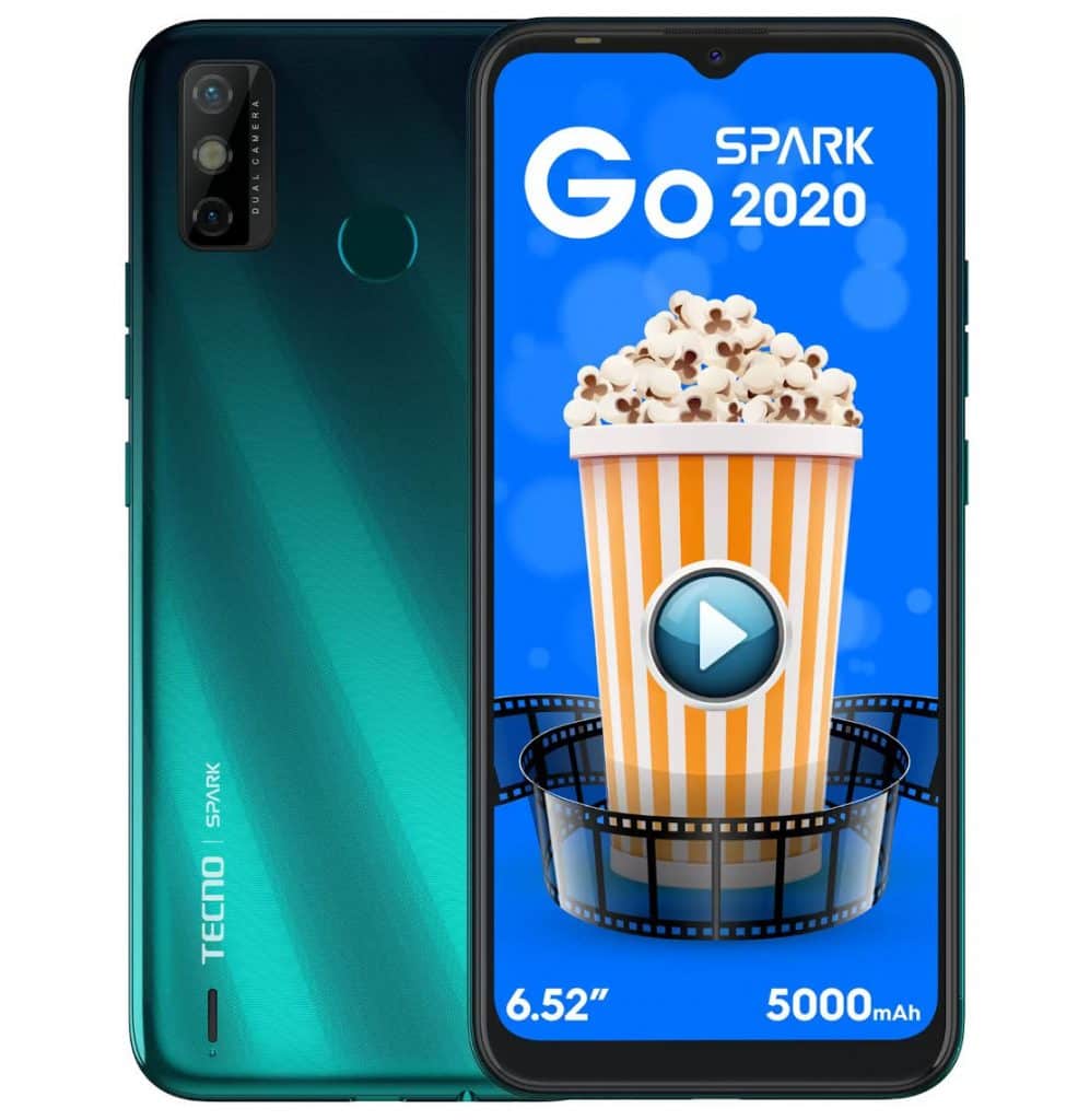 t1 Tecno Spark Go 2020 announced with 5,000 mAh battery and Android 10 (Go Edition)