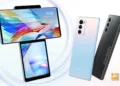 LG Wing 5G version with triple rear camera setup leaked