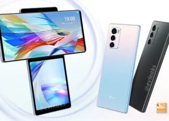 LG Wing 5G version with triple rear camera setup leaked