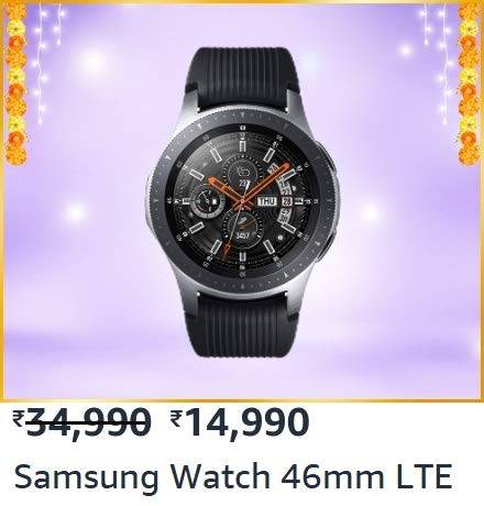 Samsung Galaxy Watch to get a massive ₹ 12,500 discount on Amazon Great Indian Festival