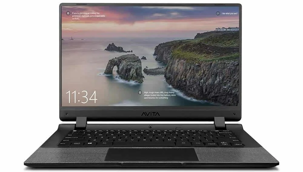 Avita Essential 14-inch Laptop with Intel Celeron N4000 CPU & 128GB SSD available via Amazon India