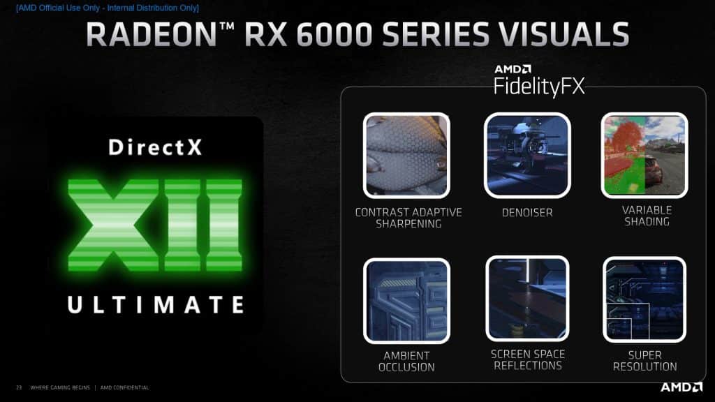 AMD Radeon RX 6000 Series Press Deck page 0023 AMD's raytracing to be available for many gaming titles soon