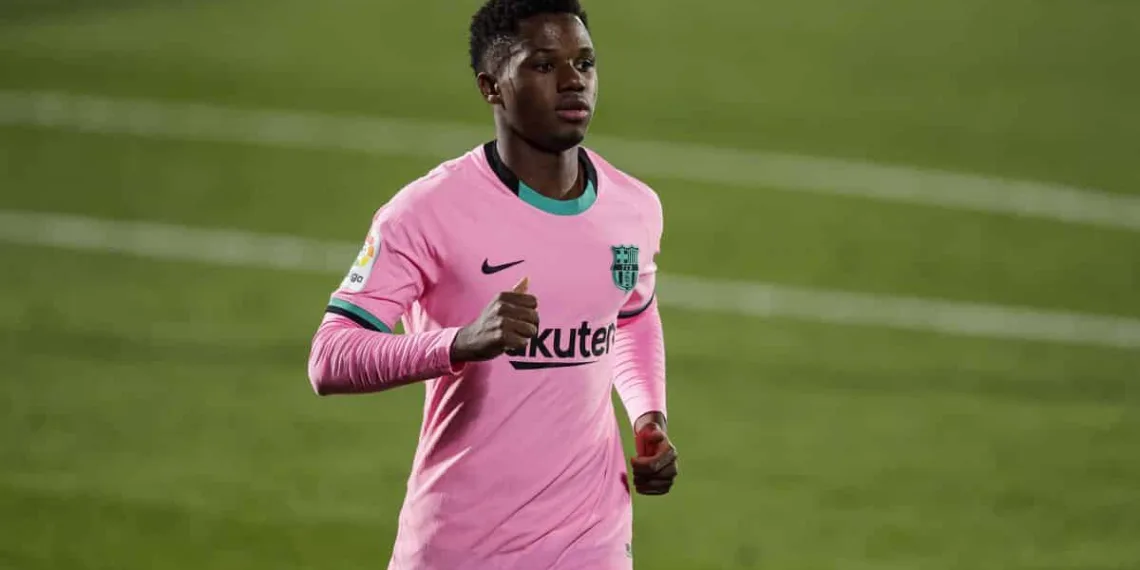 Ansu Fati and Pedri make it to the Top 10 of 50 best youngsters