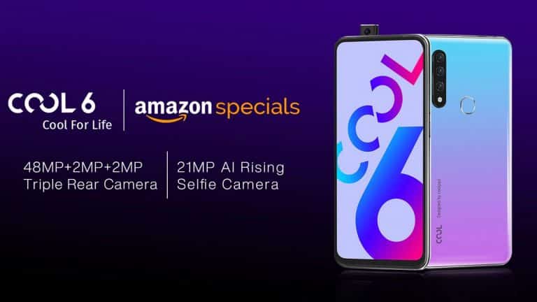 CoolPad Cool 6 arrives with 21MP pop-up selfie camera
