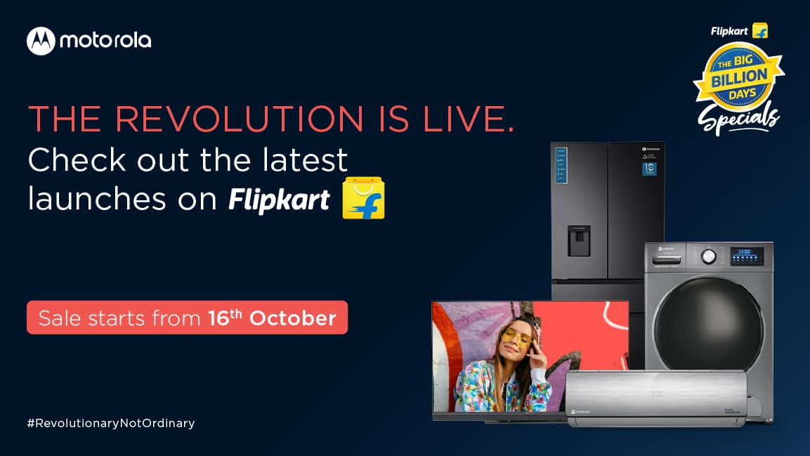 Motorola launches its new range of Home Appliances in the Indian market