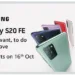 Samsung Galaxy S20 FE launched in India, sale starts on 16th October