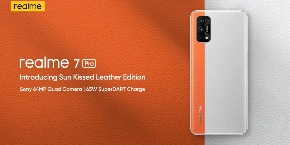 Realme 7 Pro Sun Kissed Leather Edition launched in India, available at INR 19,999
