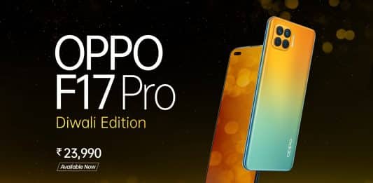 Oppo F17 Pro Diwali Edition is now available in India with 2 Gifts in the box