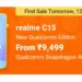 Realme C15 Qualcomm Edition launched in India starting at INR 9,499
