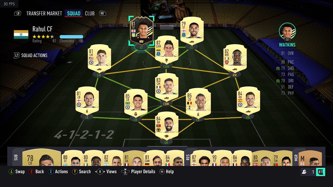 FIFA 21: The best Premier League FUT starter team under 70k coins