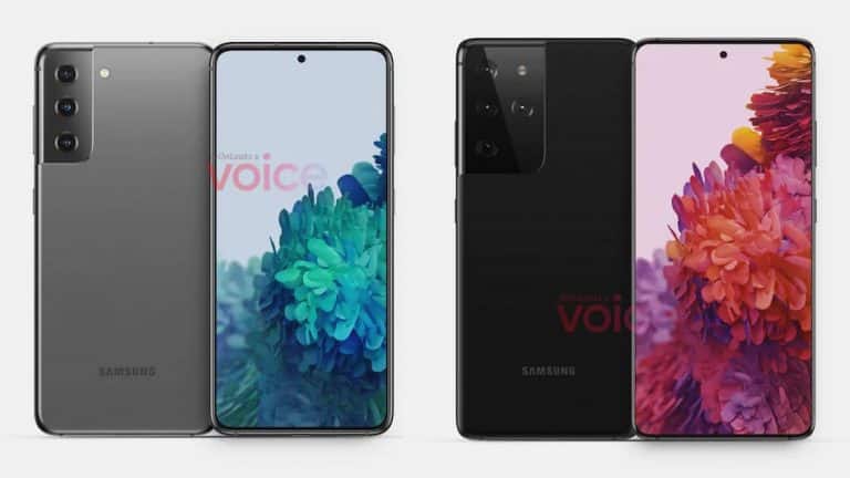 Samsung Galaxy S21 series design and display renders leaked