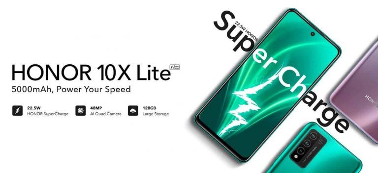 Honor 10X Lite launched with 48MP quad cameras, 5,000mAh battery and 22.5W fast charging