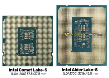 Intel Alder Lake CPU just leaked in online images