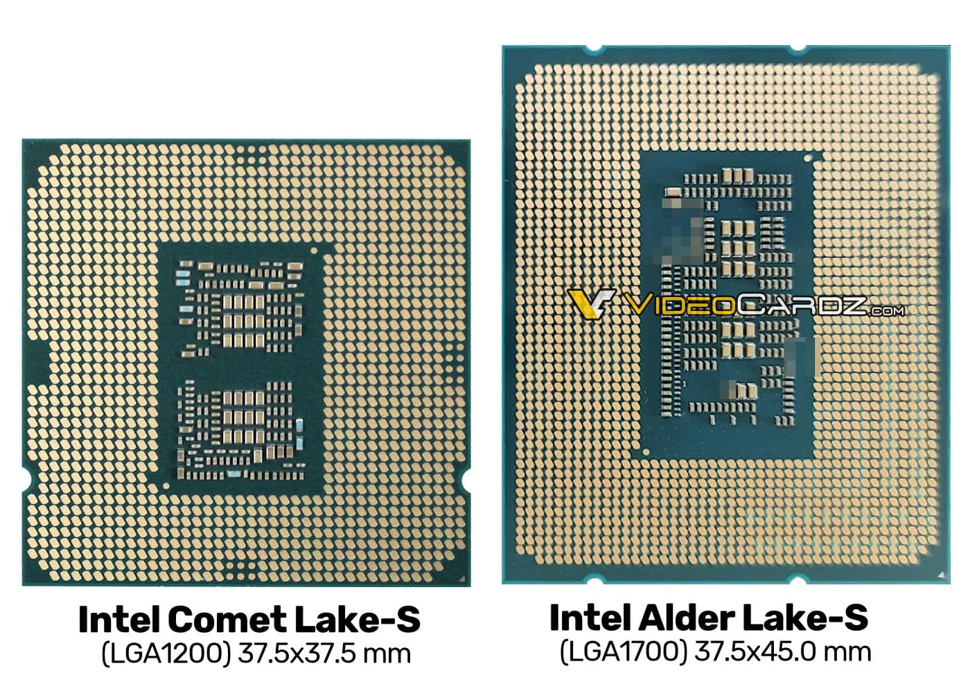 Intel Alder Lake CPU just leaked in online images