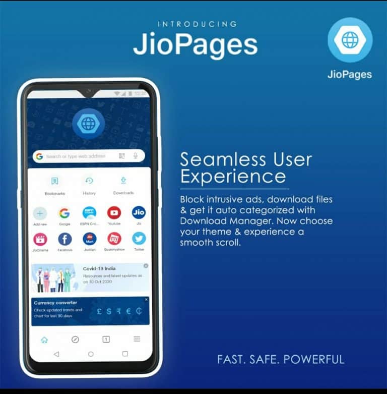 Jio introduces new JioPages – the Made in India browser