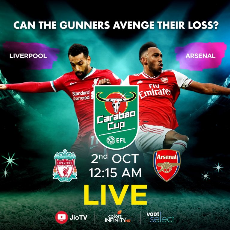 Liverpool vs Arsenal: Lineup and how to watch the Carabao Cup match live in India?