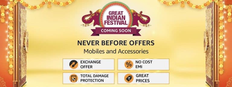Never before Smartphone deals, you can get on Amazon Great Indian Festival sale