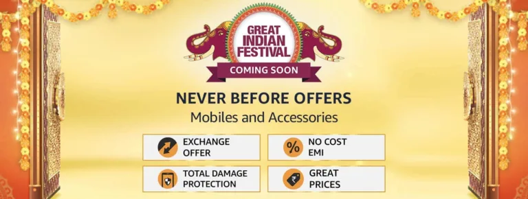 Never before Smartphone deals, you can get on Amazon Great Indian Festival sale_TechnoSports.co.in