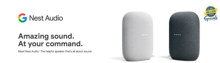 Google’s Nest Audio is coming to India on Flipkart’s Big Billion Days sale