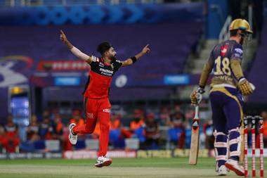 PN9053JPG IPL 2020: Mohammed Siraj creates IPL history, becomes the first player to bowl 2 consecutive maiden overs!