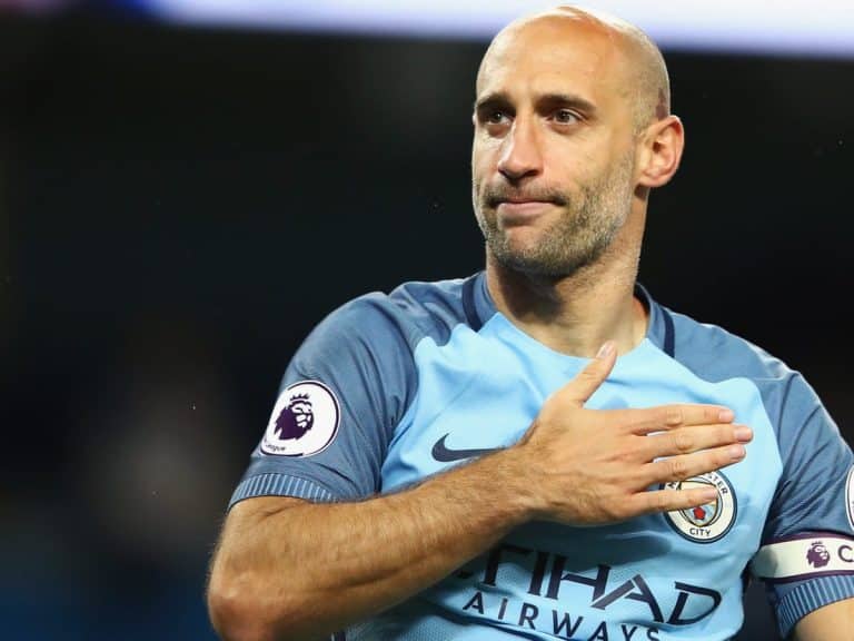Manchester City open to welcoming Pablo Zabaleta in a non-playing role at the club