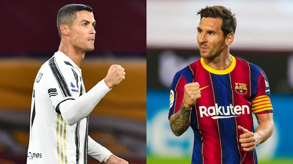 Ronaldo vs Messi Ronaldo vs Messi TWICE in the Champions League this season