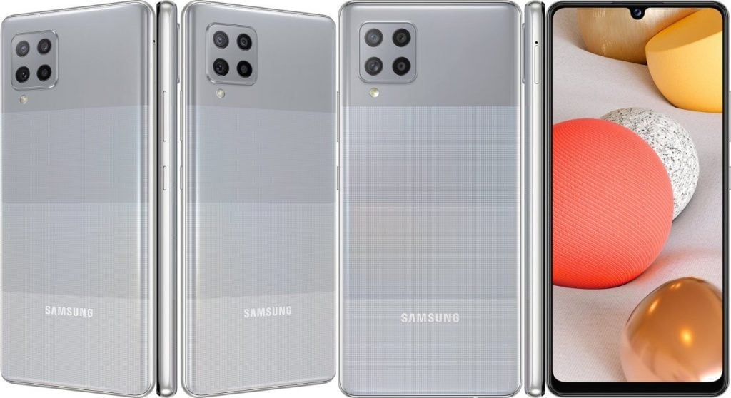 SGA41 1 Samsung Galaxy A42 5G listed with Snapdragon 750SoC