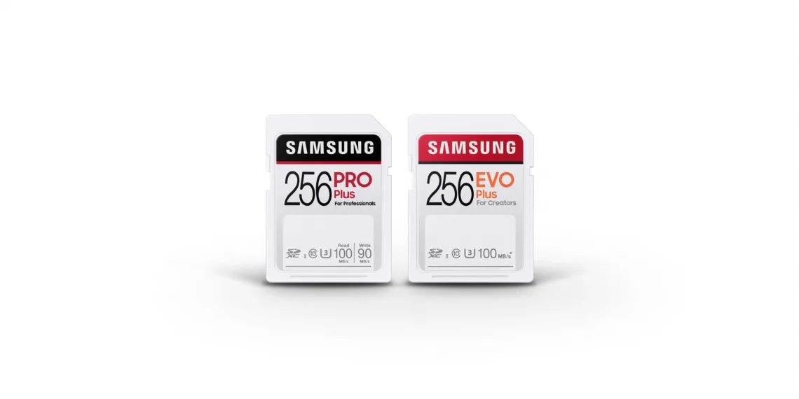 Samsung launches new PRO Plus and EVO Plus SD Cards with up to 256GB storage