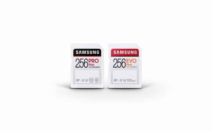 Samsung launches new PRO Plus and EVO Plus SD Cards with up to 256GB storage