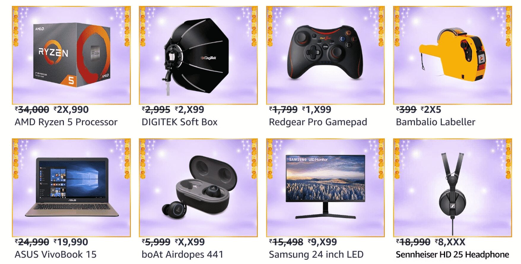 More new upcoming Electronics & Accessories deals on Amazon Great Indian Festival