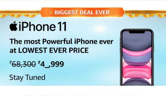 Apple iPhone 11 will become Cheapest for the first time at Amazon Great Indian Festival 2020