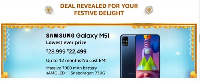 Best Samsung Smartphone Deals in Amazon Great Indian Festival 2020 Best Samsung Smartphone Deals in Amazon Great Indian Festival 2020