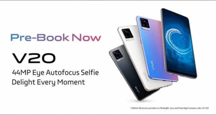 Vivo V20 launched in India with SD72G, AMOLED display, 64MP camera at INR 24,990 Vivo V20 launched in India with SD72G, AMOLED display, 64MP camera at INR 24,990