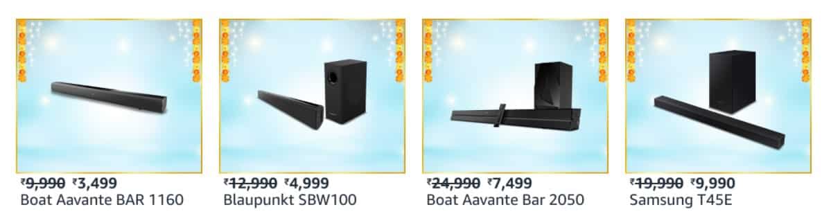 Top Deals on Soundbars in Amazon Prime Day 2020