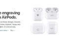 Did you know that Apple even provides Free engraving on AirPods if purchased?