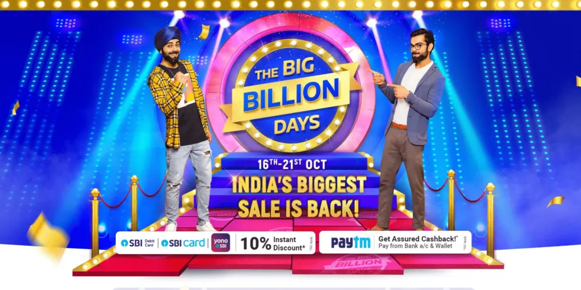 Flipkart's Big Billion Days are back: 16th to 21st October