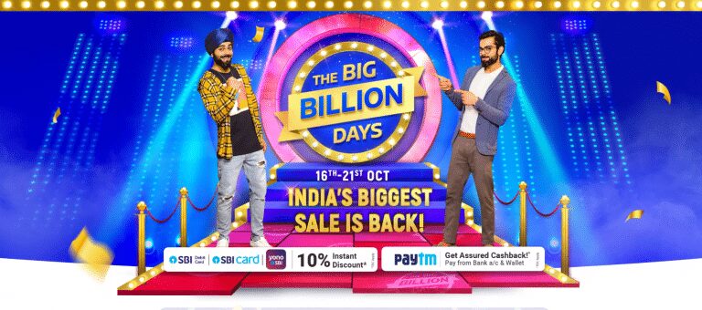 Flipkart's Big Billion Days are back: 16th to 21st October
