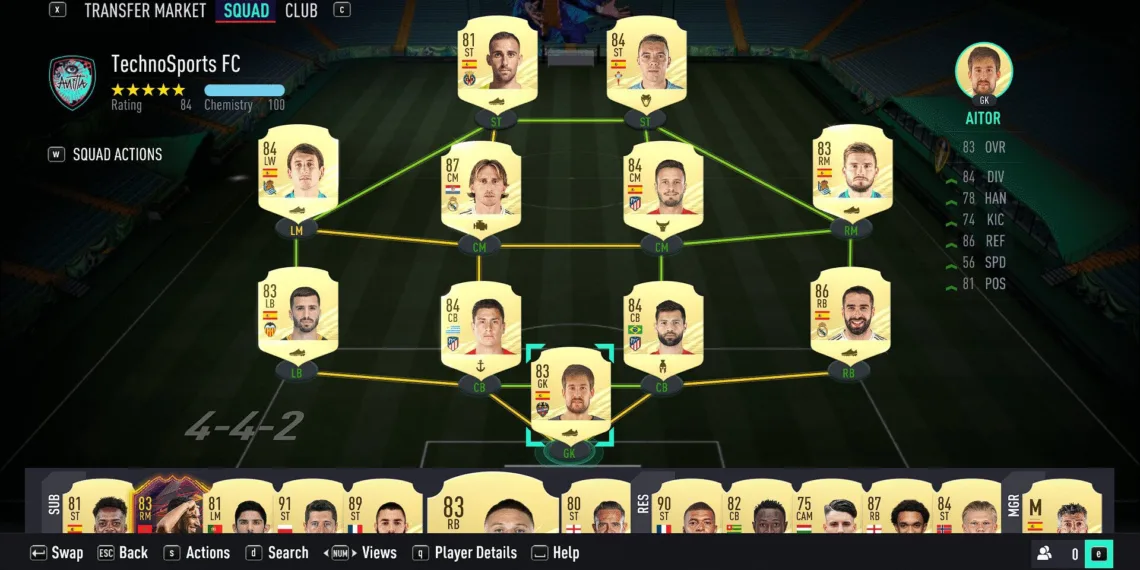 FIFA 21: The best LaLiga FUT starter team under 100k coins