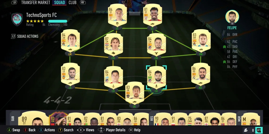 FIFA 21: The best LaLiga FUT starter team under 125k coins