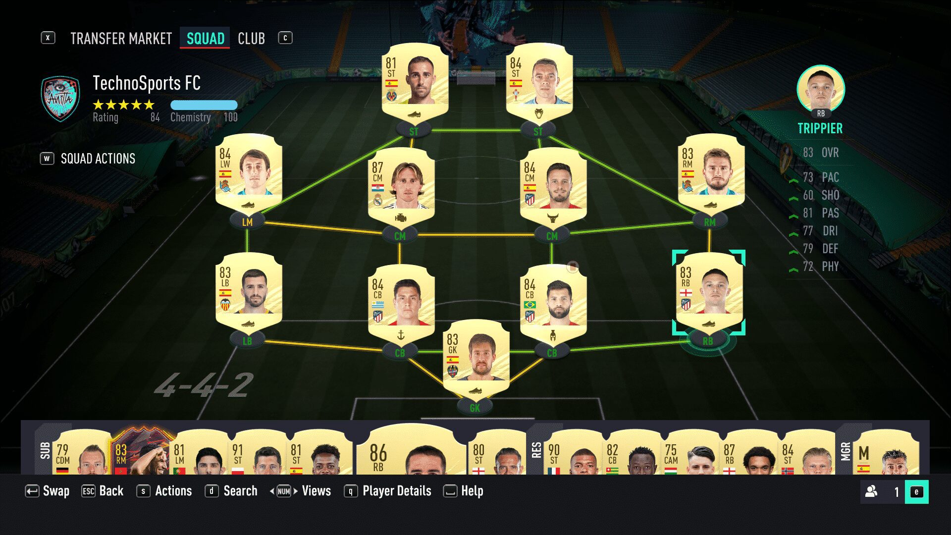 FIFA 21: The best LaLiga FUT starter team under 80k coins