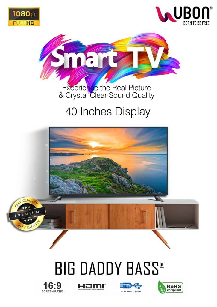 UBON Smart LED TV - 2_TechnoSports.co.in