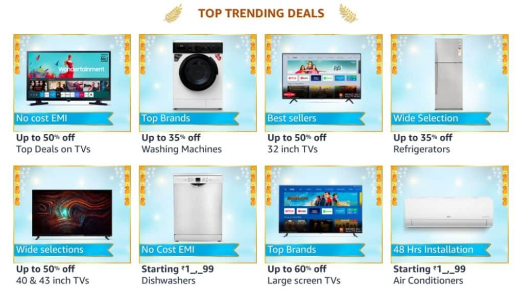 Upcoming TV deals during Amazon Great Indian Festival Sale__TechnoSports.co.in