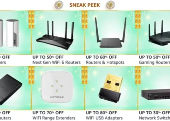 Upcoming offers on Networking devices during Amazon Great Indian Festival sale_TechnoSports.co.in