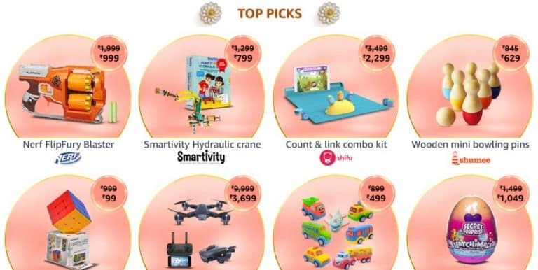 Best Deals on Toys and Gifts on Amazon Great Indian Festival Sale
